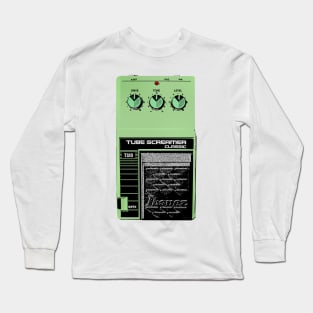 Tubescreamer TS10 Pedal Guitar FX Fan Art Design Long Sleeve T-Shirt